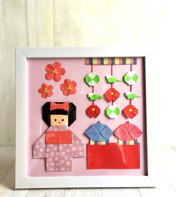 折り紙人形ｄｅお雛様