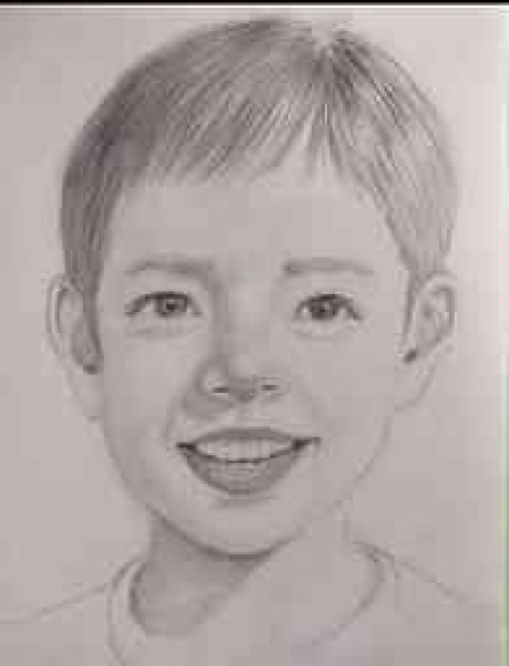 えんぴつで描くやさしい人物画教室　　　　