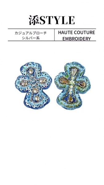 初めてのオートクチュール刺繍