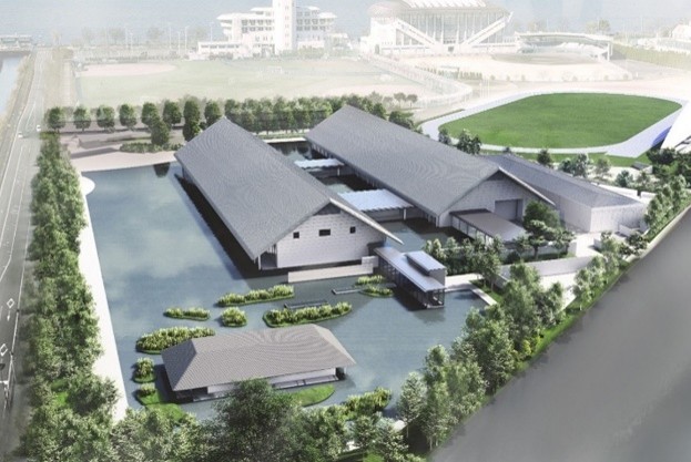 夏の滋賀 リニューアルの佐川美術館 びわ湖大津館 （人気映画のロケ地）