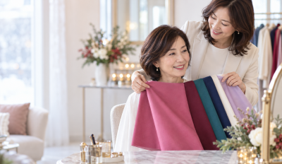 冬のおしゃれをもっと素敵に「私を輝かせる」パーソナルカラー診断